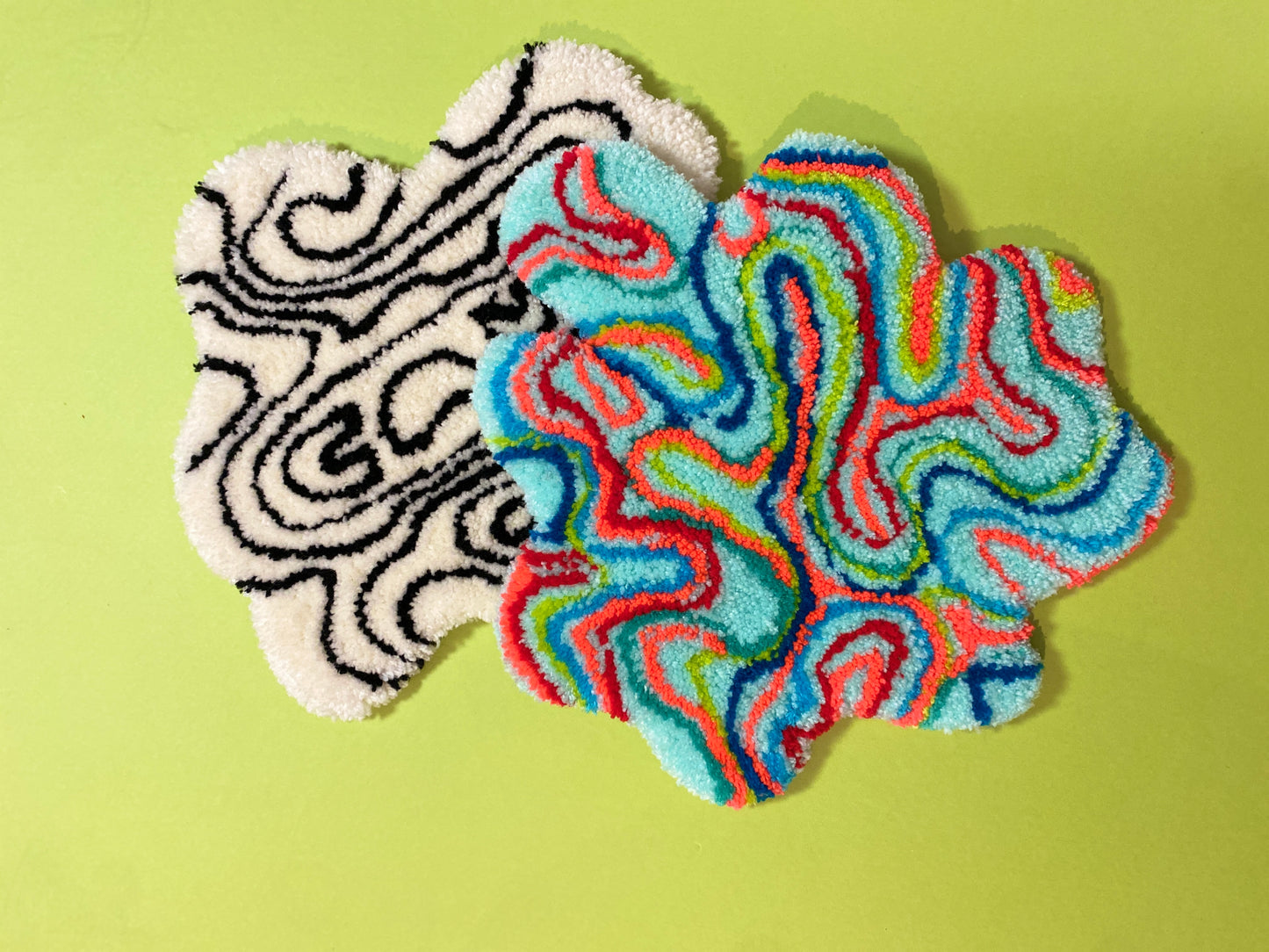 Multicolor Splat Rug